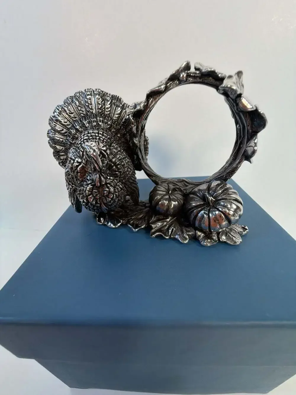 Reed & Barton The 1824 Collection Silverplate Turkey Napkin Ring 2005
